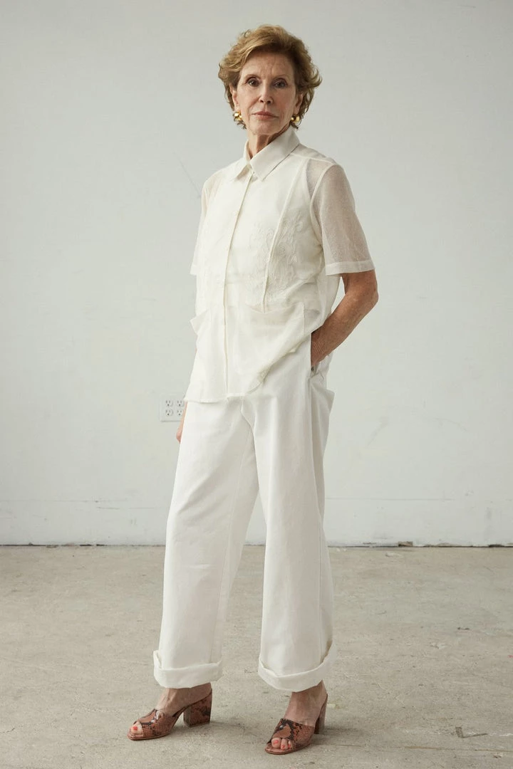 Rachel Comey Chaca Top Off White Shirts And Blouses 3 Rachel Comey Chaca Top Off White Shirts And Blouses