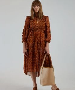 Ulla Johnson Aliya Dress Ochre