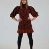 Ulla Johnson Joni Dress Rust
