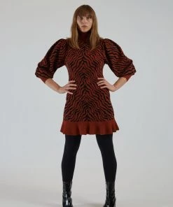 Ulla Johnson Joni Dress Rust