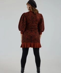 Ulla Johnson Joni Dress Rust