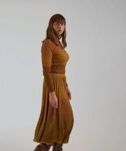 Ulla Johnson Zayn Turtleneck Gold Shirts And Blouses