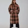 Rachel Comey Era Coat Pink Bottiglia Check Outerwear 1 Rachel Comey Era Coat Pink Bottiglia Check Outerwear