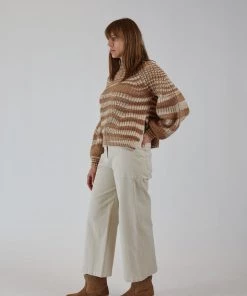 First Rite Pants Cargo Trouser Stone Twill