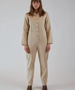 Ilana Kohn Tia Coverall Toast Jumpsuits