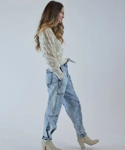 Ulla Johnson Pants Storm Jean Acid Wash