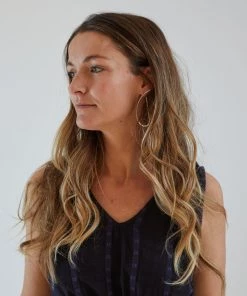 Fay Andrada Ele Large Hoops Sterling Silver Jewelry