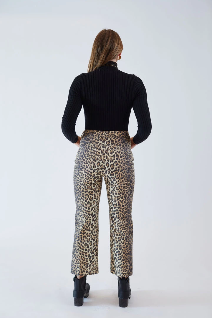 No.6 Tuesday Jean Leopard Canvas 5 No.6 Tuesday Jean Leopard Canvas