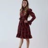 Batsheva Prairie Dress Red Grape Dresses 1 Batsheva Prairie Dress Red Grape Dresses