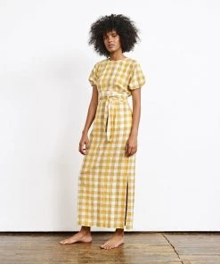 Ace & Jig Dresses Georgie Dress Fez