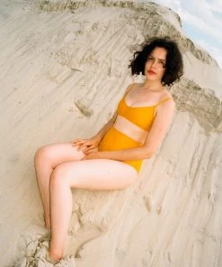 Nu Swim Stas Top Tangerine