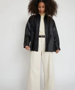 No.6 Aya Shirt Black Shirts And Blouses