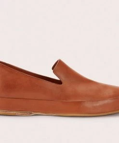 Feit Hand Sewn Slipper Tan