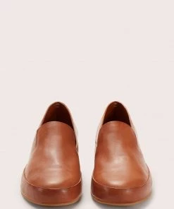 Feit Hand Sewn Slipper Tan