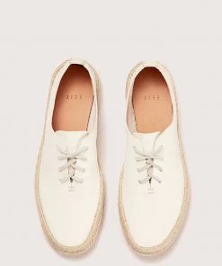 Feit Espadrille Hand Sewn Court White