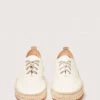 Feit Espadrille Hand Sewn Court White