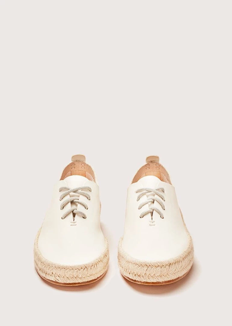 Feit Espadrille Hand Sewn Court White 3 Feit Espadrille Hand Sewn Court White