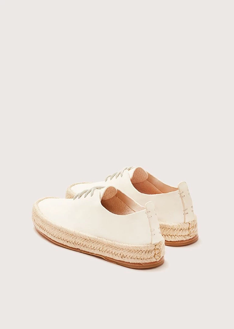 Feit Espadrille Hand Sewn Court White 6 Feit Espadrille Hand Sewn Court White