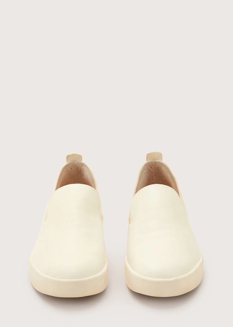 Feit Shoes Hand Sewn Slipper Latex White 4 Feit Shoes Hand Sewn Slipper Latex White
