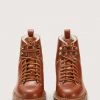 Feit Whipstitch Hiker Wool Tan-Brass Shoes