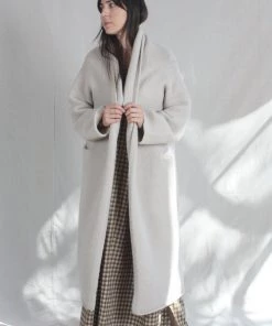 Lauren Manoogian Sale Long Shawl Cardigan Plaster