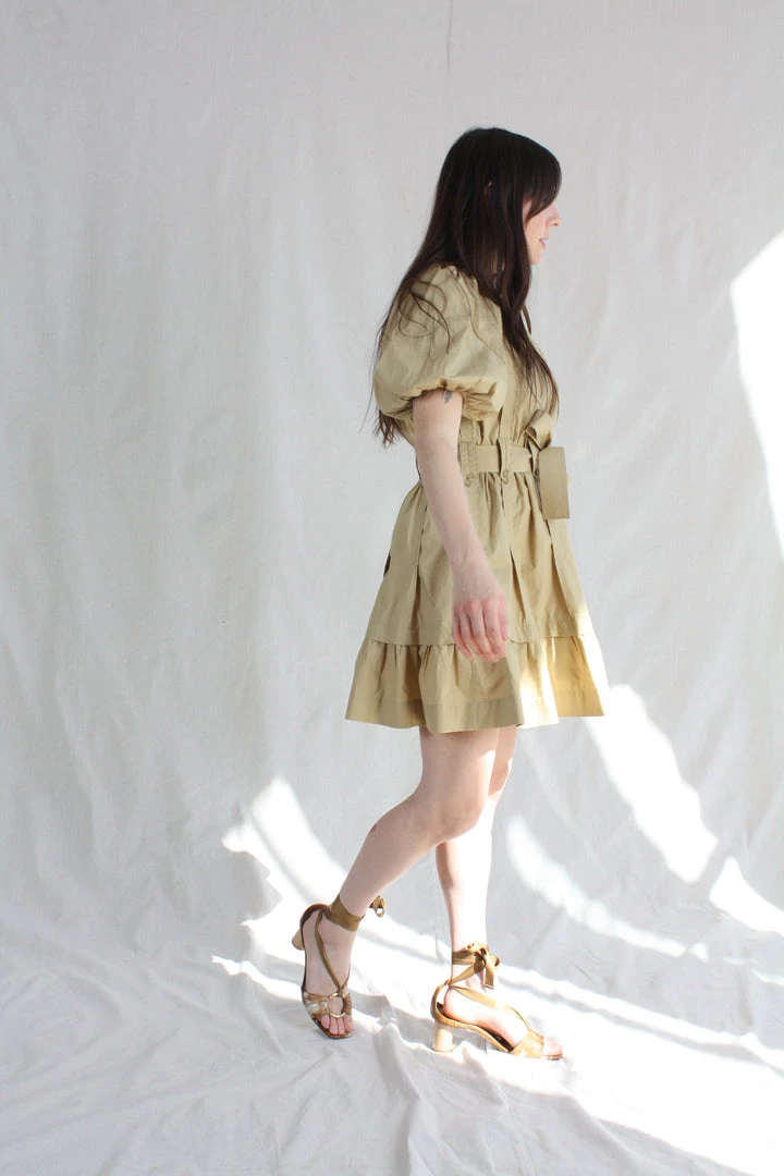 Ulla Johnson Mica Dress Khaki Dresses 5 Ulla Johnson Mica Dress Khaki Dresses