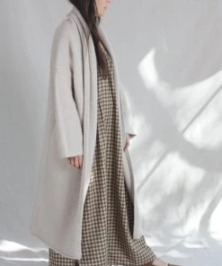 Lauren Manoogian Sale Long Shawl Cardigan Plaster