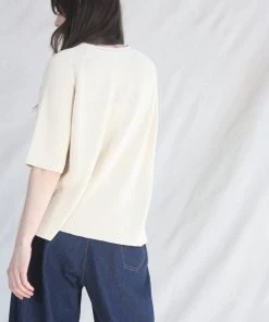 Cordera Cotton Sweater Natural New Arrivals