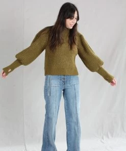 Ulla Johnson Alana Pullover Tapenade Sweaters