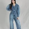 Ulla Johnson Sale Cameron Jumpsuit Medium Wash
