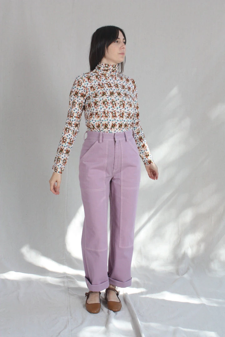 No.6 Pants Jackson Pant Lilac 6 No.6 Pants Jackson Pant Lilac