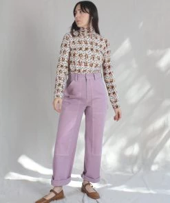 No.6 Pants Jackson Pant Lilac 10 No.6 Pants Jackson Pant Lilac