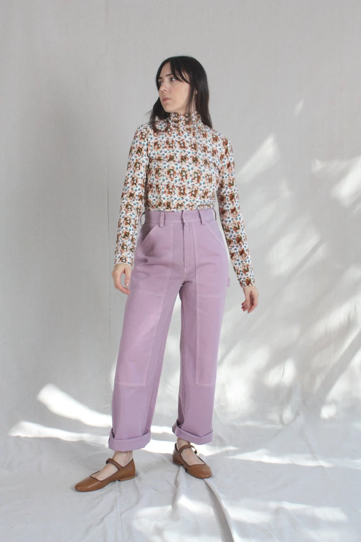 No.6 Pants Jackson Pant Lilac 4 No.6 Pants Jackson Pant Lilac