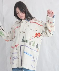 Anntian Shirt Jacket Print AO-O New Arrivals