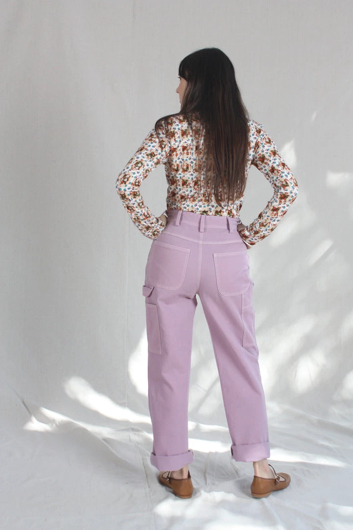 No.6 Pants Jackson Pant Lilac 8 No.6 Pants Jackson Pant Lilac