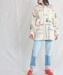 Anntian Shirt Jacket Print AO-O New Arrivals