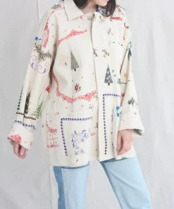 Anntian Shirt Jacket Print AO-O New Arrivals