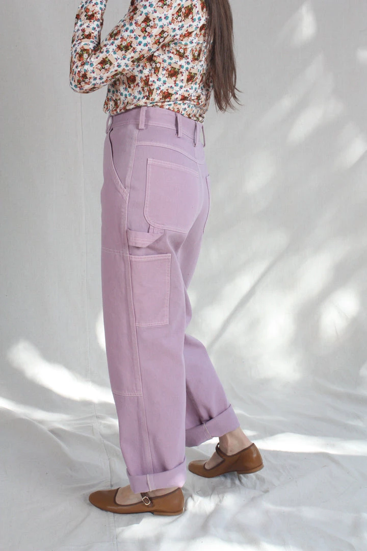 No.6 Pants Jackson Pant Lilac 9 No.6 Pants Jackson Pant Lilac