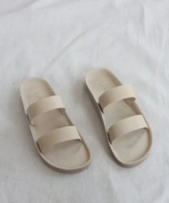 Lauren Manoogian New Arrivals Raw Band Sandal Putty