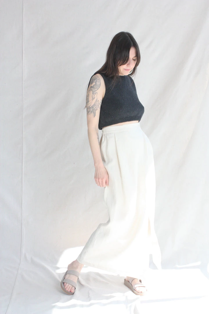 Cordera New Arrivals Linen Long Skirt Natural 4 Cordera New Arrivals Linen Long Skirt Natural