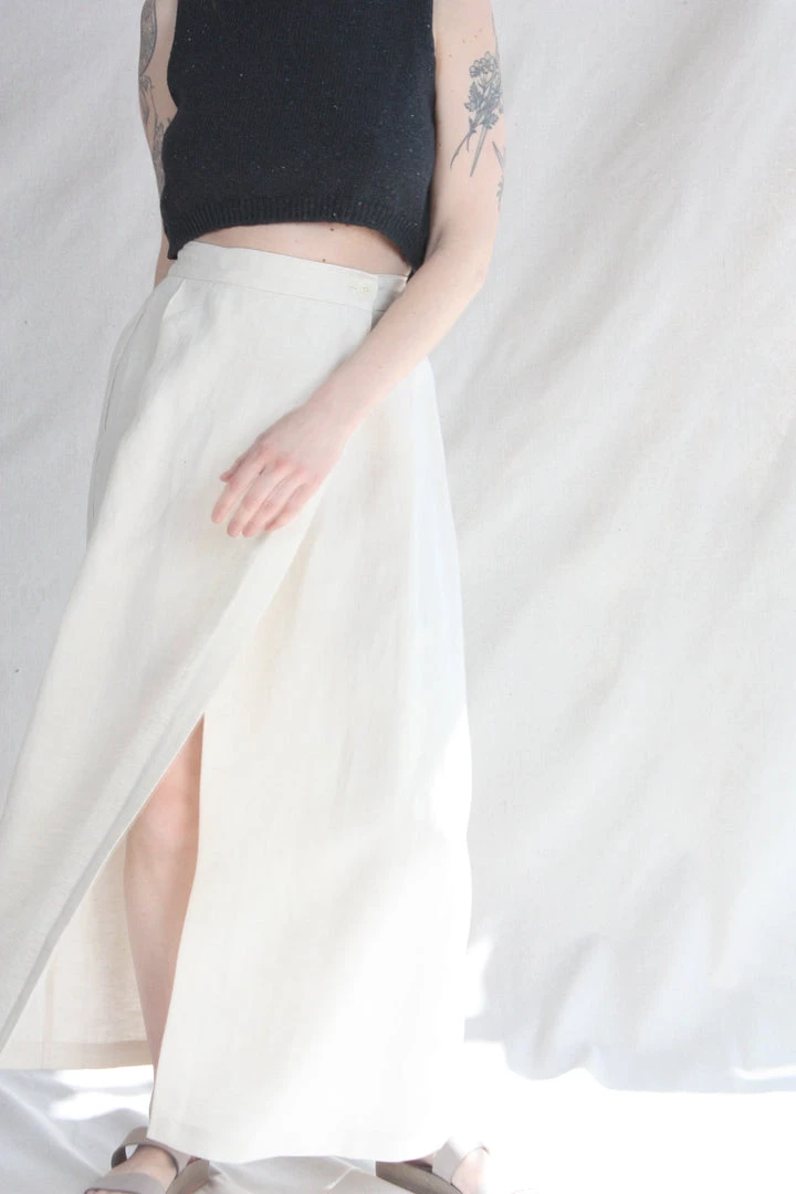 Cordera New Arrivals Linen Long Skirt Natural 7 Cordera New Arrivals Linen Long Skirt Natural