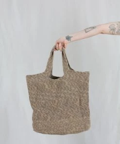 Lauren Manoogian Big Oval Market Tote Tortoise Accessories