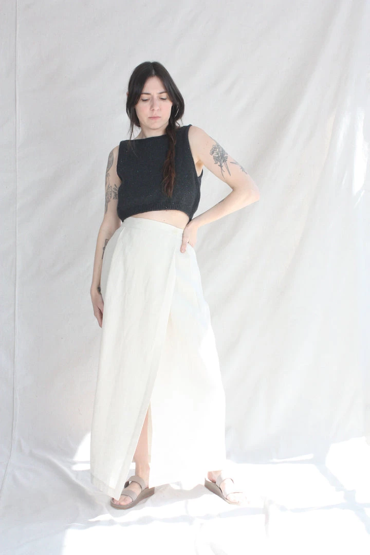 Cordera New Arrivals Linen Long Skirt Natural 3 Cordera New Arrivals Linen Long Skirt Natural