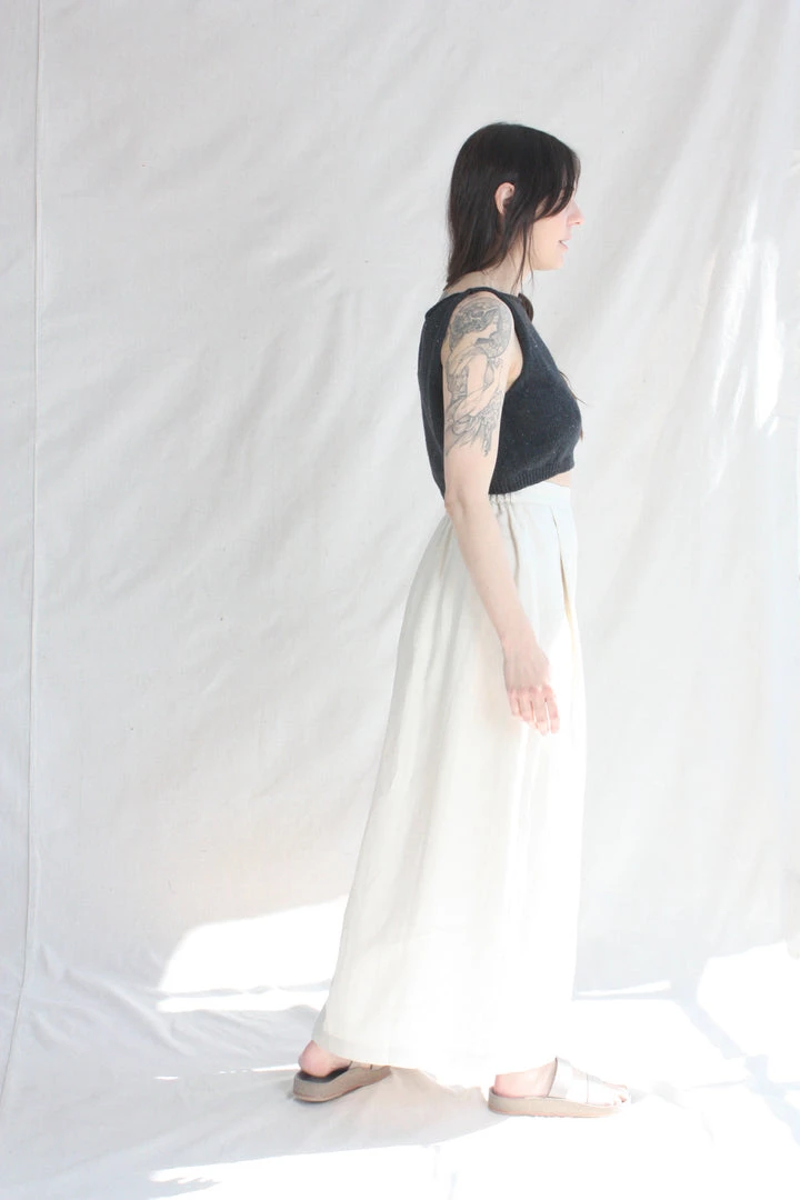 Cordera New Arrivals Linen Long Skirt Natural 5 Cordera New Arrivals Linen Long Skirt Natural