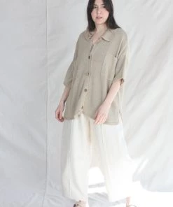 Cordera Linen Cardigan Toasted New Arrivals