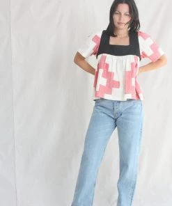 Carleen Square Neck Shirt Vintage