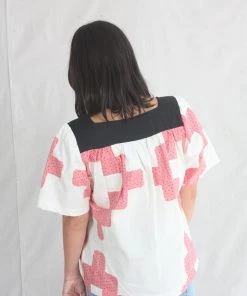 Carleen Square Neck Shirt Vintage