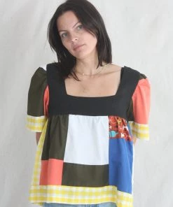 Carleen Square Neck Shirt Vintage