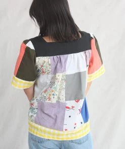 Carleen Square Neck Shirt Vintage