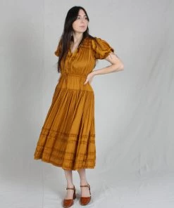 Ulla Johnson Dresses Rose Dress Goldenrod